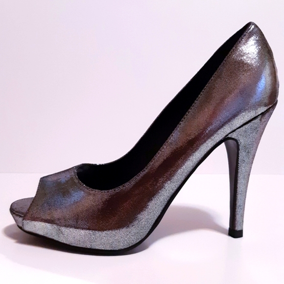 Call It Spring Silver Pumps - Picture 2 of 7